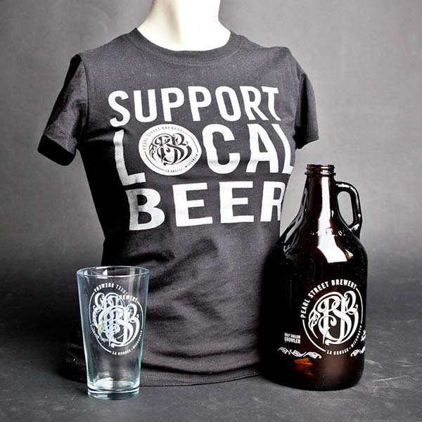 support local beer Pearl Street Brewery La Crosse, WI