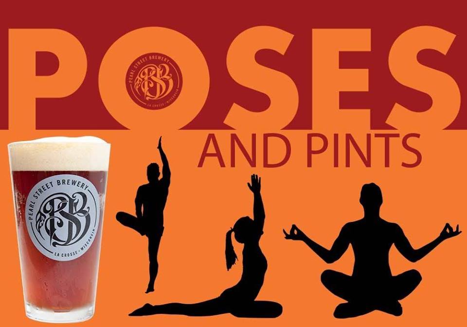 Poses and Pints Pearl Street Brewery La Crosse, WI