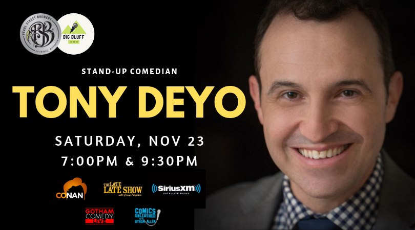 Big Bluff Comedy Presents - Tony Deyo