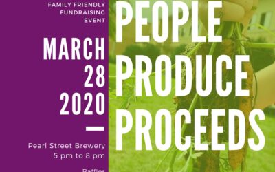 GROW’s People, Produce & Proceeds Fundraiser Saturday March 28th!