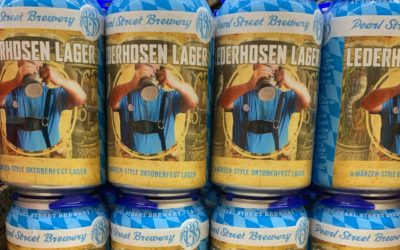 Pearl Street Brewery’s Seasonal Lederhosen Lager is Now Available in 12oz Cans