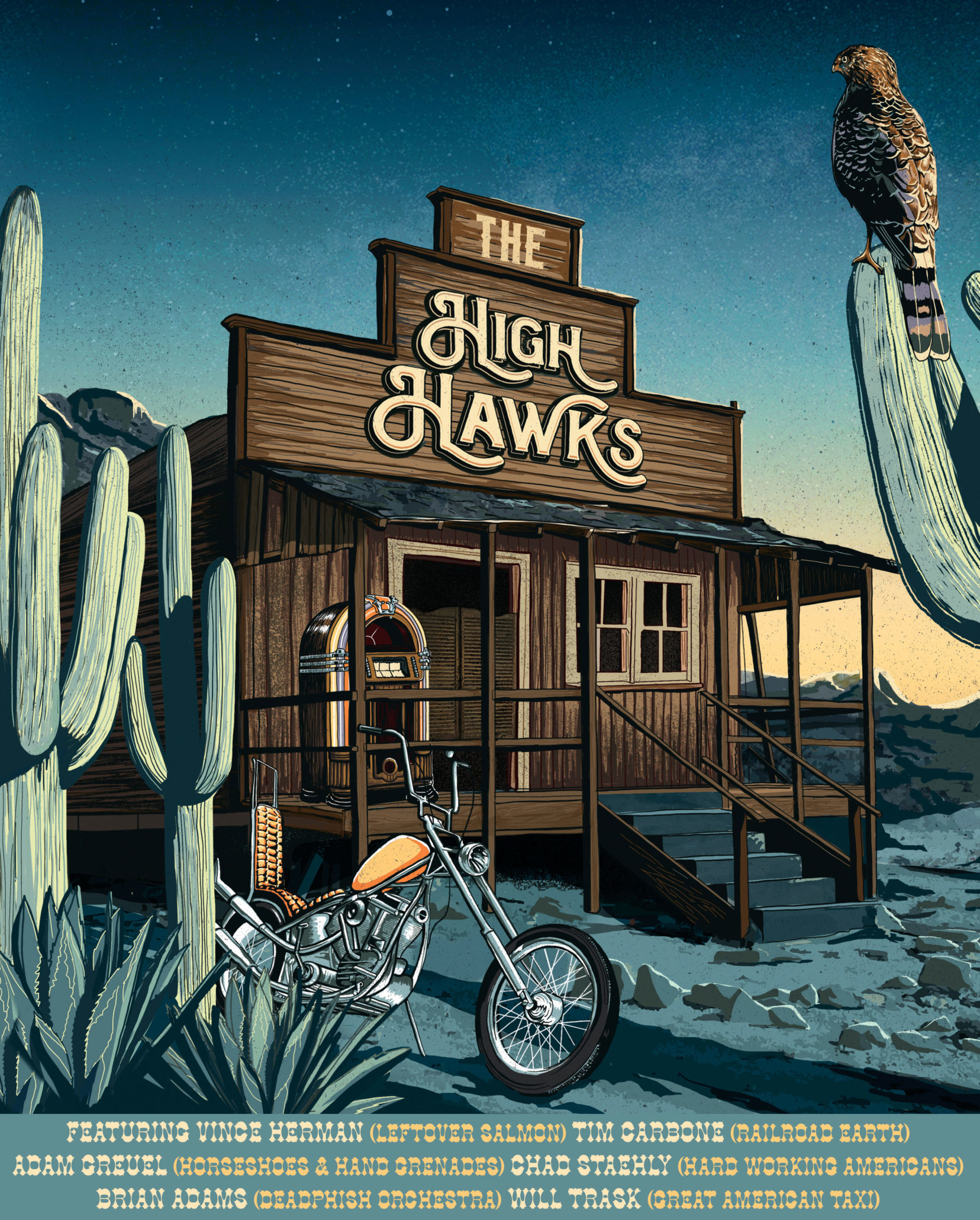 Pearl Street Brewery Hosting Drive-In Evening with All-star Project “The High Hawks”
