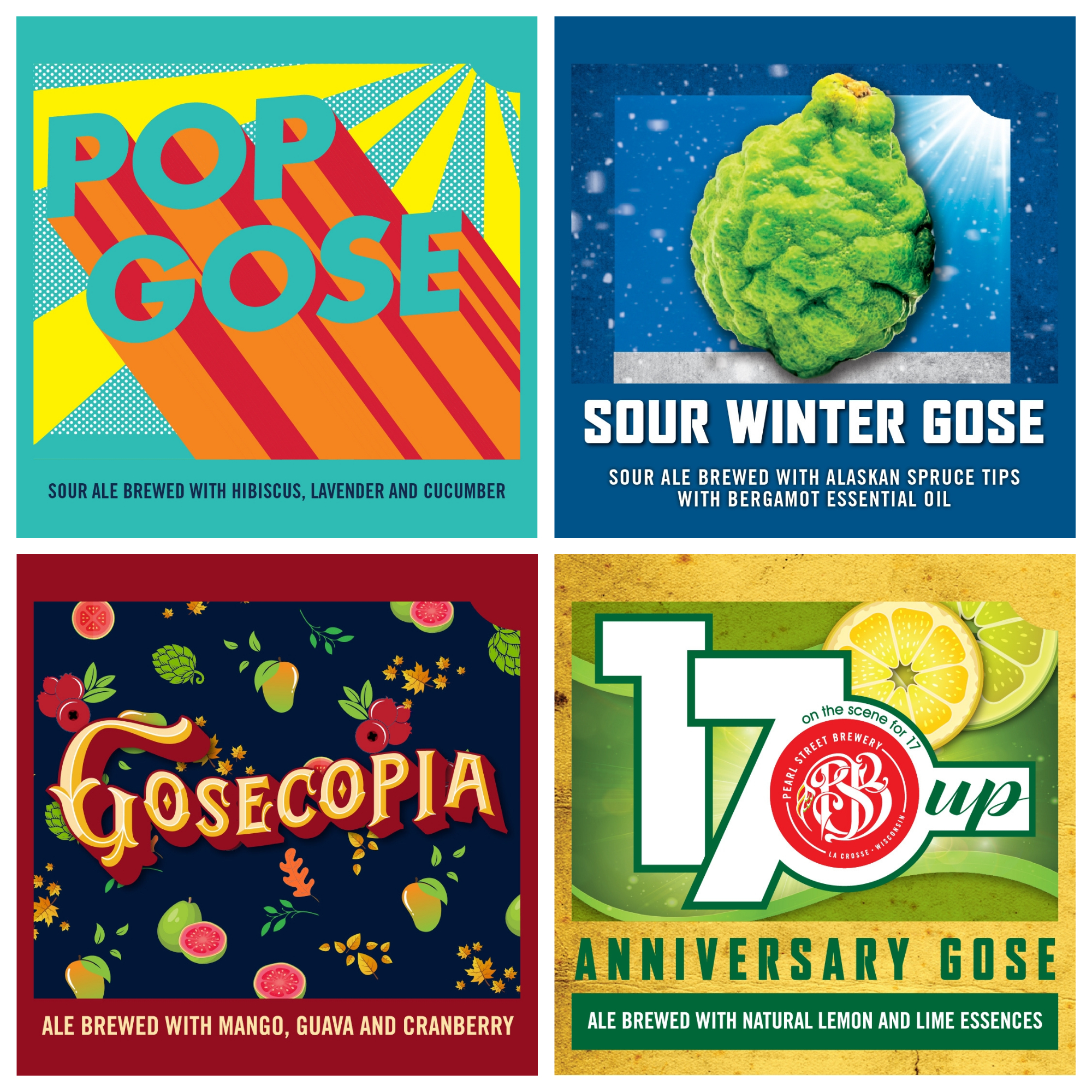 Pearl Street Brewery Announcing its 4-part Seasonal Sour Series