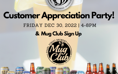 Customer Appreciation Party & 2023 Mug Club Sign Up