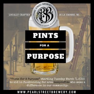 Pearl Street Brewery Announces “Pints for a Purpose”