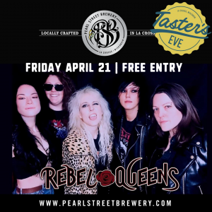 Rebel Queens LIVE at Pearl Street Brewery! No Cover!